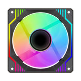 Ventilador Auxiliar Xfc-120drm Argb Keepout 120mm/ Argb/ Negro