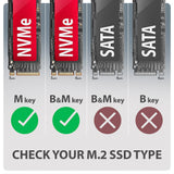 EAN 8595247908483 - Axagon EEM2-20G NVMe-SSD-Gehäuse USB-C 3.2 20 Gbps 2230 - 2280 - schwarz Caja externa para unidad de esta imagen 20