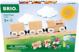 Brio - 36006 Tren De Madera Para Pintar | Tren De Juguete De Madera Diy Personalizable