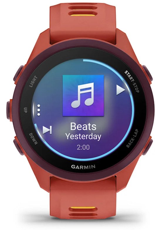 Garmin Forerunner 170 Music 3,05 Cm (1.2") Amoled 42 Mm Digital 390 X 390 Pixeles Pantalla Táctil Rosa Gps (Satélite)