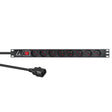EAN 5715063197141 - Lanview LVR-2MSCH-SW-C13-8 unidad de distribución de energía (PDU) 8 salidas AC 1U Negro imagen 1