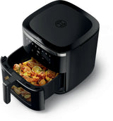 Bosch Serie 6 Mafs2671b Freidora Sencillo 7,2 L Independiente 1800 W Freidora De Aire Caliente Negro