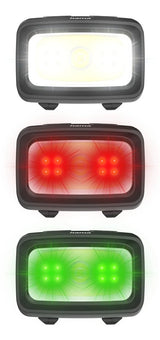EAN 4047443534965 - Hama HL350 Negro, Azul, Amarillo Linterna con cinta para cabeza LED imagen 3