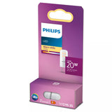 Philips 76791400 Led Eek F (A - G) Gy6.35 Stiftsockel 1.8 W= 20 W Blanco Cálido (Ø X L) 1.3 Cm X 3.5 Cm 1 Ud.