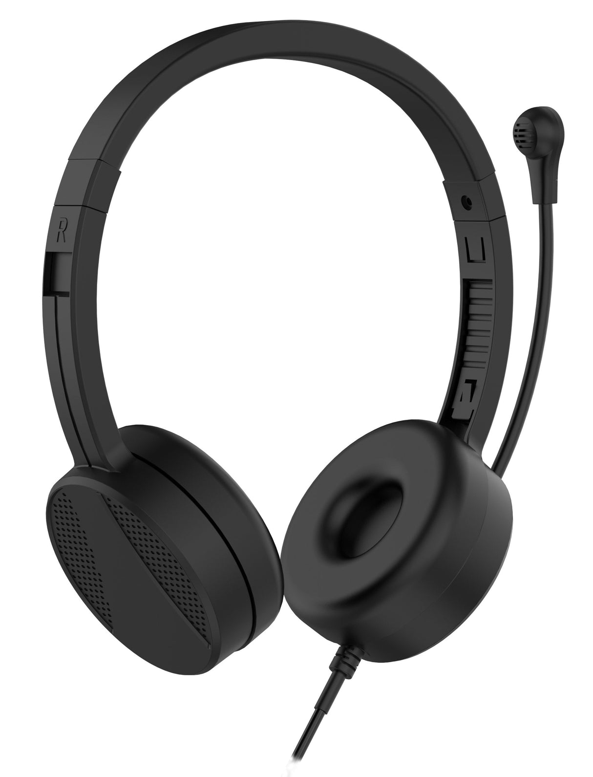 Auriculares Nilox Nxausb01 Alámbrico  Negro