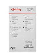 Rotring College Set Rotulador De Punta Fina