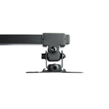 Tooq Soporte De Mesa Para 2 Monitores De 17"-27" - Regulacion De Altura Por Piston De Gas - Gestion De Cables - Peso