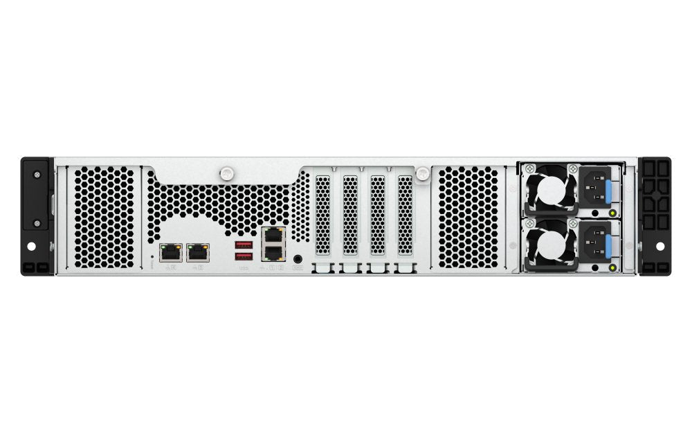 EAN 4711103084663 - QNAP TS-H1277AXU-RP NAS Bastidor (2U) AMD Ryzen™ 5 16 GB DDR5 0 TB QuTS hero Negro imagen 8