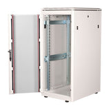 Roline 19-Zoll Netzwerkschrank Pro 26 He, 600x800 Bxt Glastr Grau