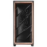 Caja Pc Antec Flux Pro_euv Wood Atx 2xusb3.0 Sin Fuente Negro