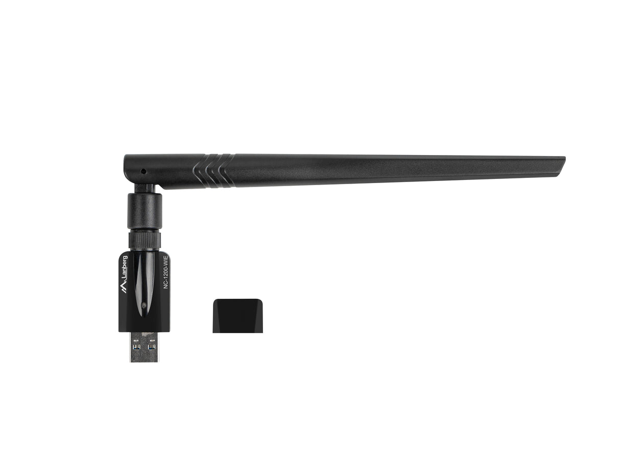 EAN 5901969438673 - Lanberg NC-1200-WIE adaptador y tarjeta de red Interno WLAN 1200 Mbit/s imagen 4