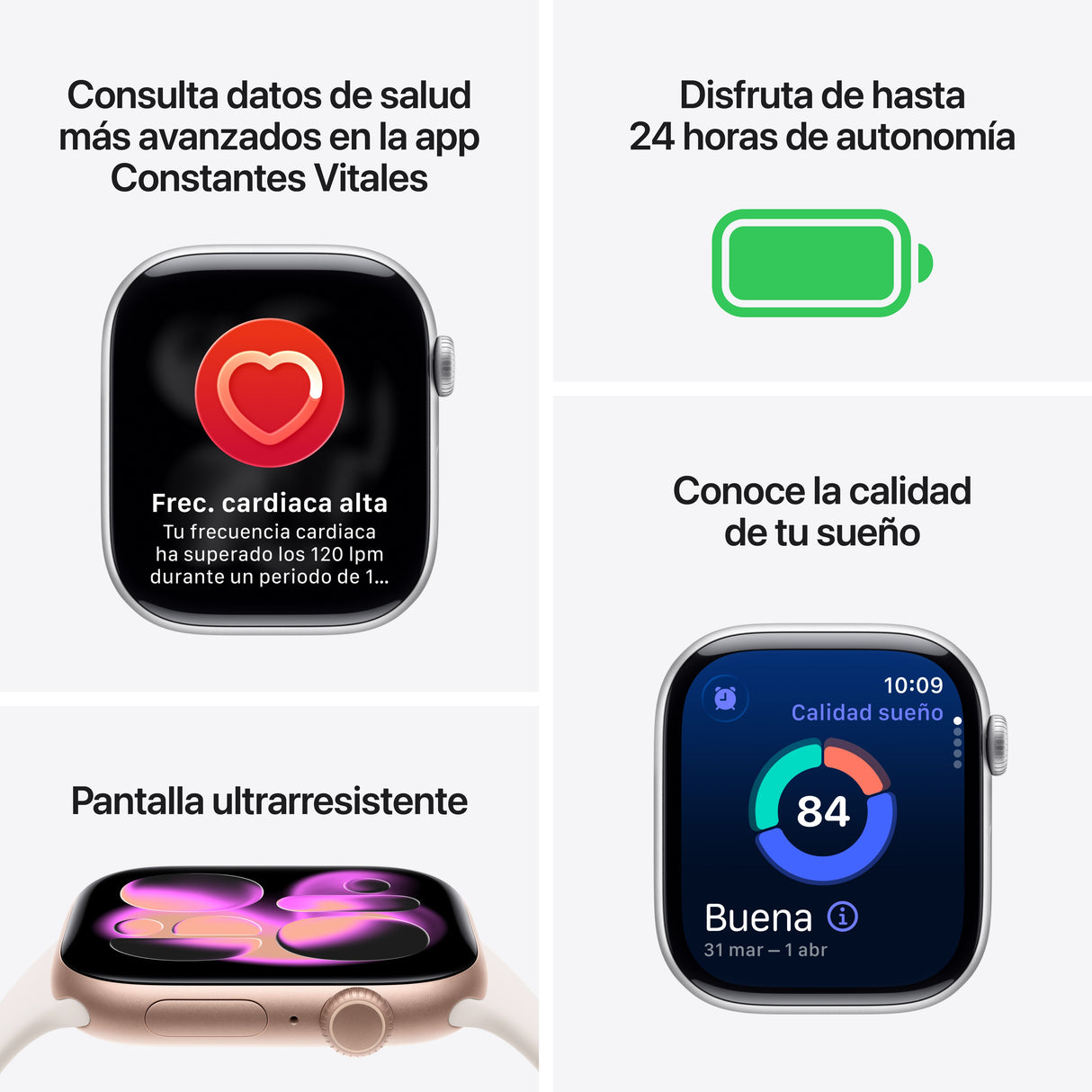 EAN 0195950462760 - Apple Watch Series 11 OLED 46 mm Digital 416 x 496 Pixeles Pantalla táctil Negro Wifi GPS (satélite) imagen 3