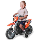 Jamara Ride-On Motorrad Power Bike 6v Naranja 2+