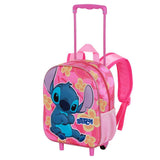 Trolley 3d Cute Stitch Disney 34cm
