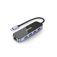 EAN 4894160048097 - UNITEK uHUB H6 Alámbrico USB 3.2 Gen 1 (3.1 Gen 1) Type-C Negro, Gris imagen 1