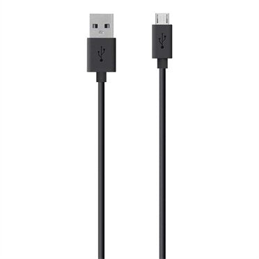 Belkin Usb A - Micro-Usb, 2m Cable Usb 2.0 Micro-Usb B Negro