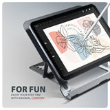 EAN 8595247909244 - Axagon STND-LAG Laptop-Ständer, höhenverstellbar, faltbar, Aluminium Soporte para ordenador portátil y ta imagen 6