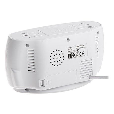EAN 5905575903150 - Adler AD 1186W despertador Reloj despertador digital Negro, Blanco imagen 5