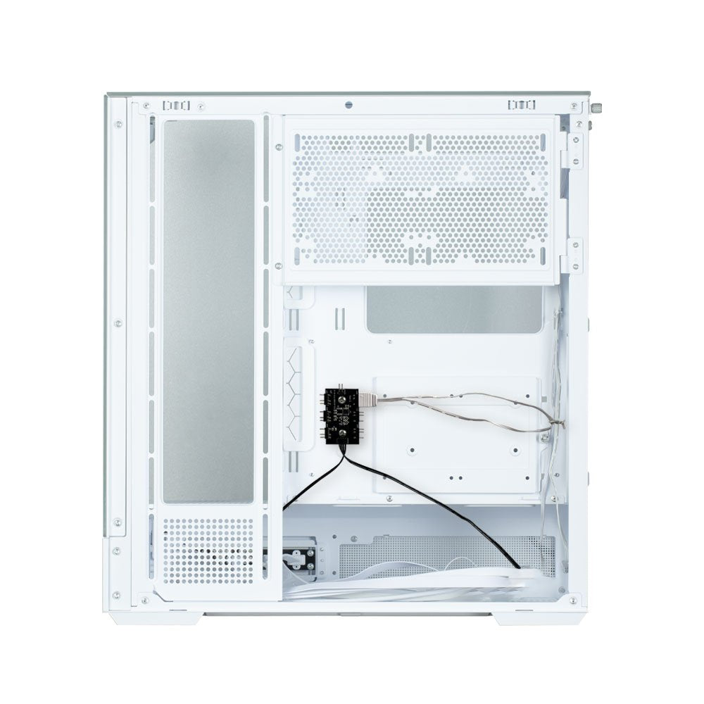 Obudowa P40 Prism Mid-Tower Szklo Hartowane Biala