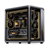 Jonsbo X400 Pc Carcasa, Midi-Tower, Atx, Tempered Glass - Gris