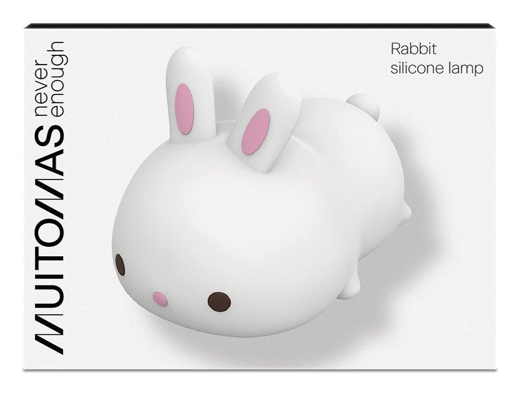 Muitomas Lampada Led Silicone Rabbit Type-C