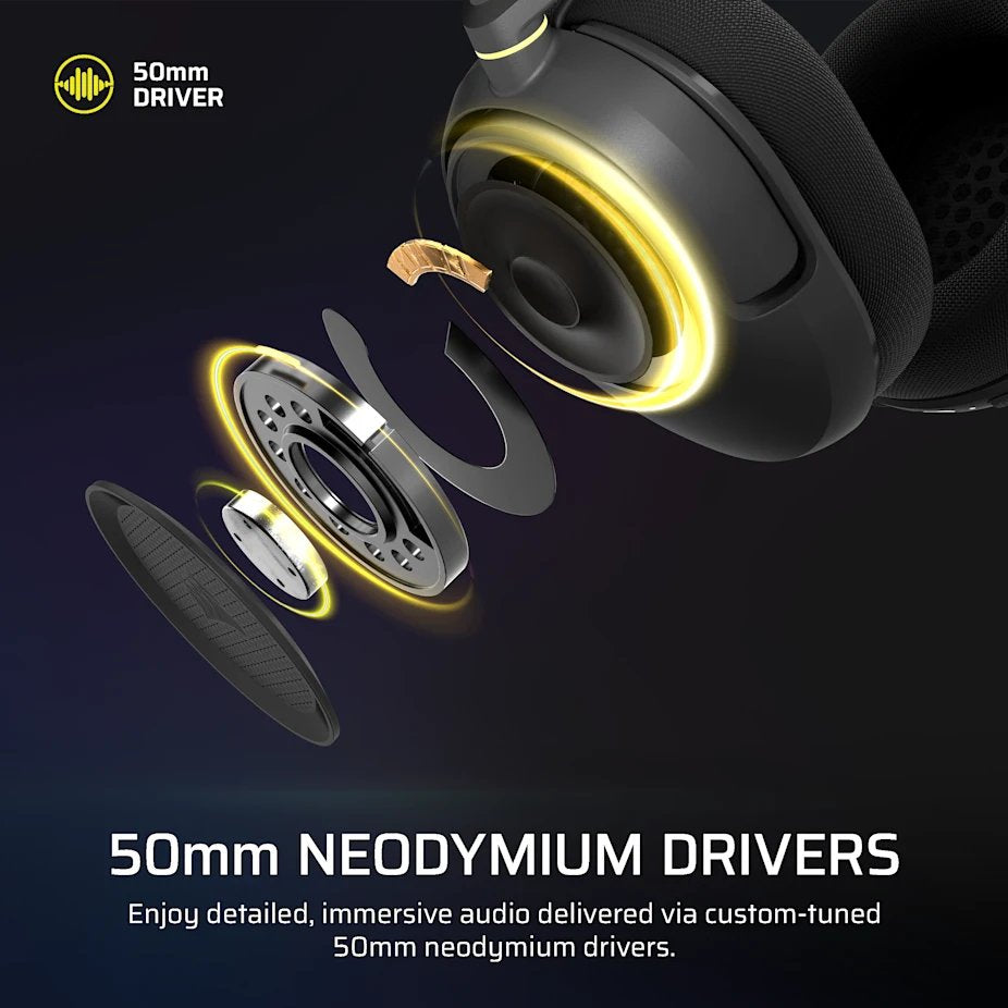 EAN 0840440424345 - Corsair HS35 v3 Auriculares Inalámbrico Diadema Juego Bluetooth Negro imagen 6