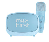 Altavoz Bluetooth Myfirst Voice 2  Microfono Individual - Mp3 - Efectos Vocales - Azul
