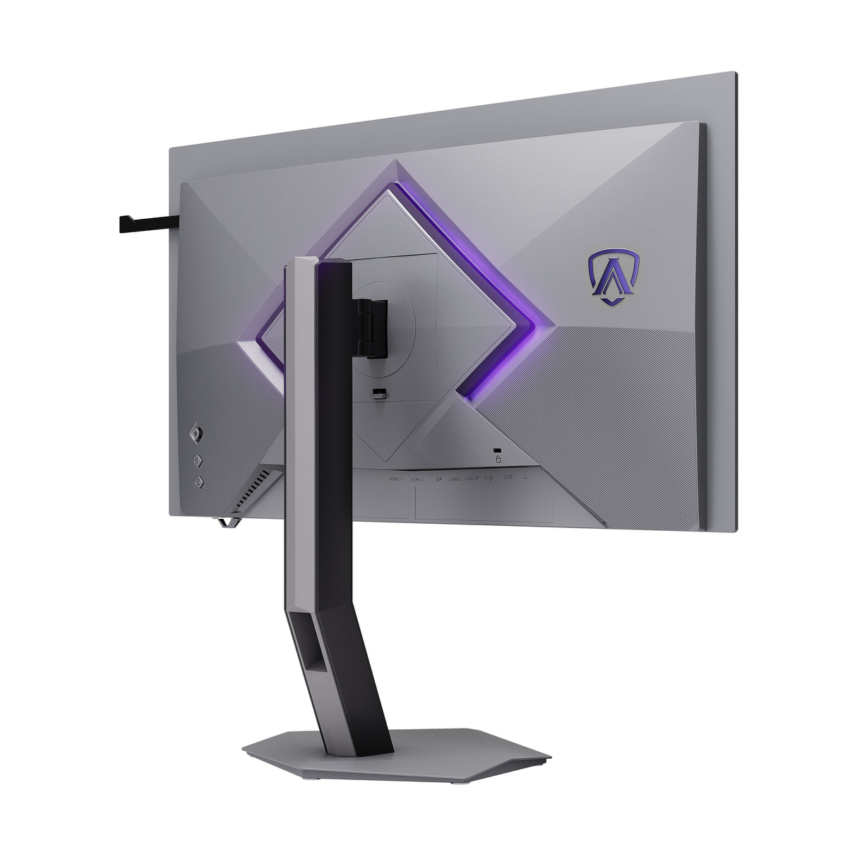 Monitor  Aoc Agon Pro Agp277qkdc Oled 27" (26.5" Visible) 2560 X 1440 Qhd @ 540 Hz Tandem Oled 1500000:1 Displayhdr 500 True Black 0.03 Ms 2xhdmi Displayport Usb-C Altavoces Gris Oscuro