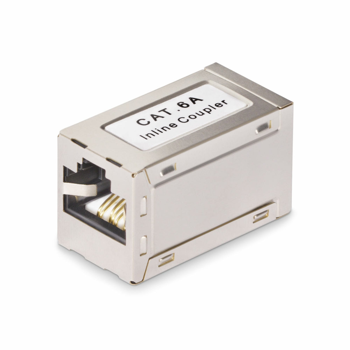 Shielded Rj45 Coupler, Inline  Cat6a Coupler, Female To