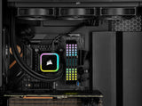 EAN 840006648109 - Corsair H100i Procesador Sistema de refrigeración líquida todo en uno 12 cm Negro 1 pieza(s) imagen 7