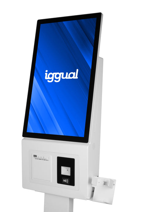 EAN 8435364319932 - iggual ORCHID KI-27 Diseño de quiosco 68,6 cm (27") LED Wifi 250 cd / m² Full HD Blanco Pantalla táctil P imagen 5