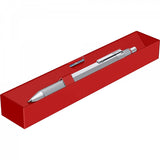 Rotring 600 Multipen 3in1 Plata Pluma De Mina Fina, Bolígrafo Azul/Rojo