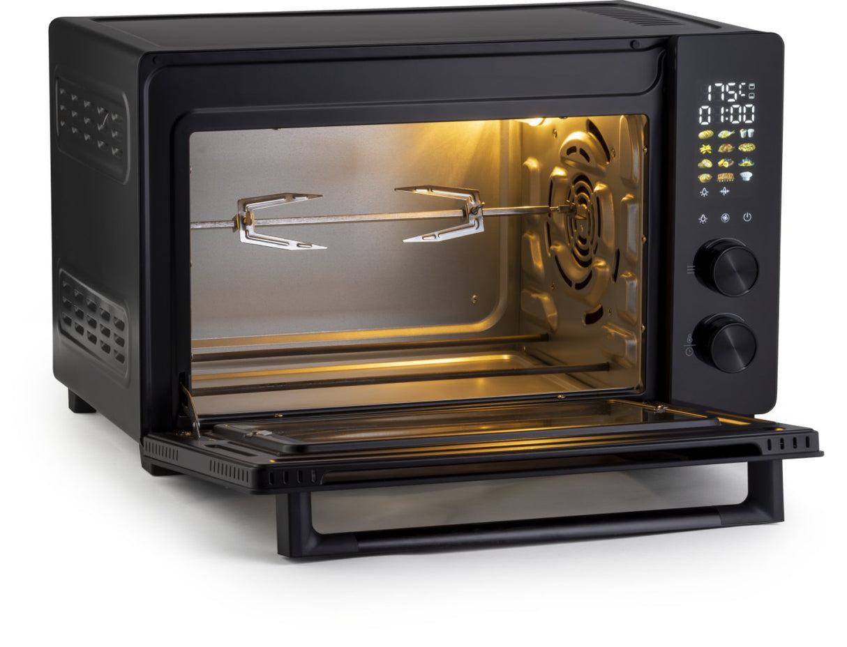 Hisense Miniofen Hom30af  (Negro, 1.800 Watt, 30 Liter) Hom30af