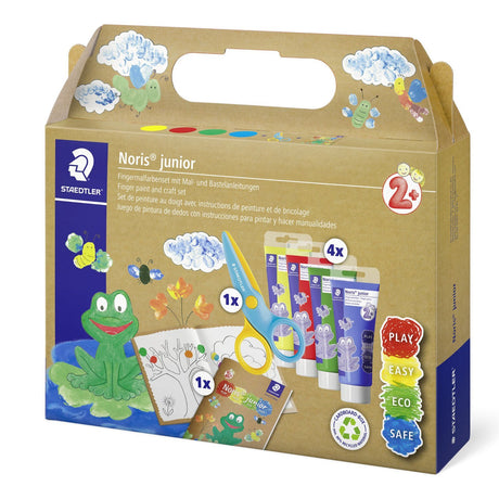 EAN 4007817101537 - Staedtler 61 C2 pintura de dedos lavable Azul, Verde, Amarillo imagen 1