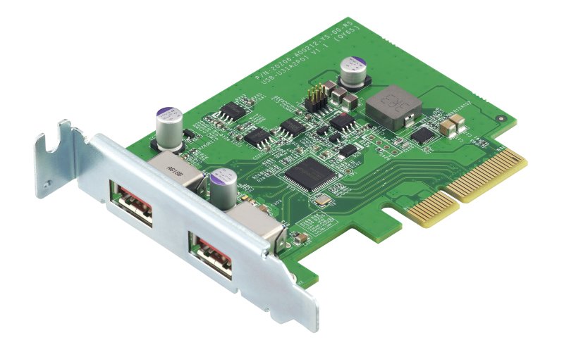 Qnap Qxp-10g2u3a Tarjeta Y Adaptador De Interfaz Interno Usb 3.2 Gen 2 [3.1 Gen 2]