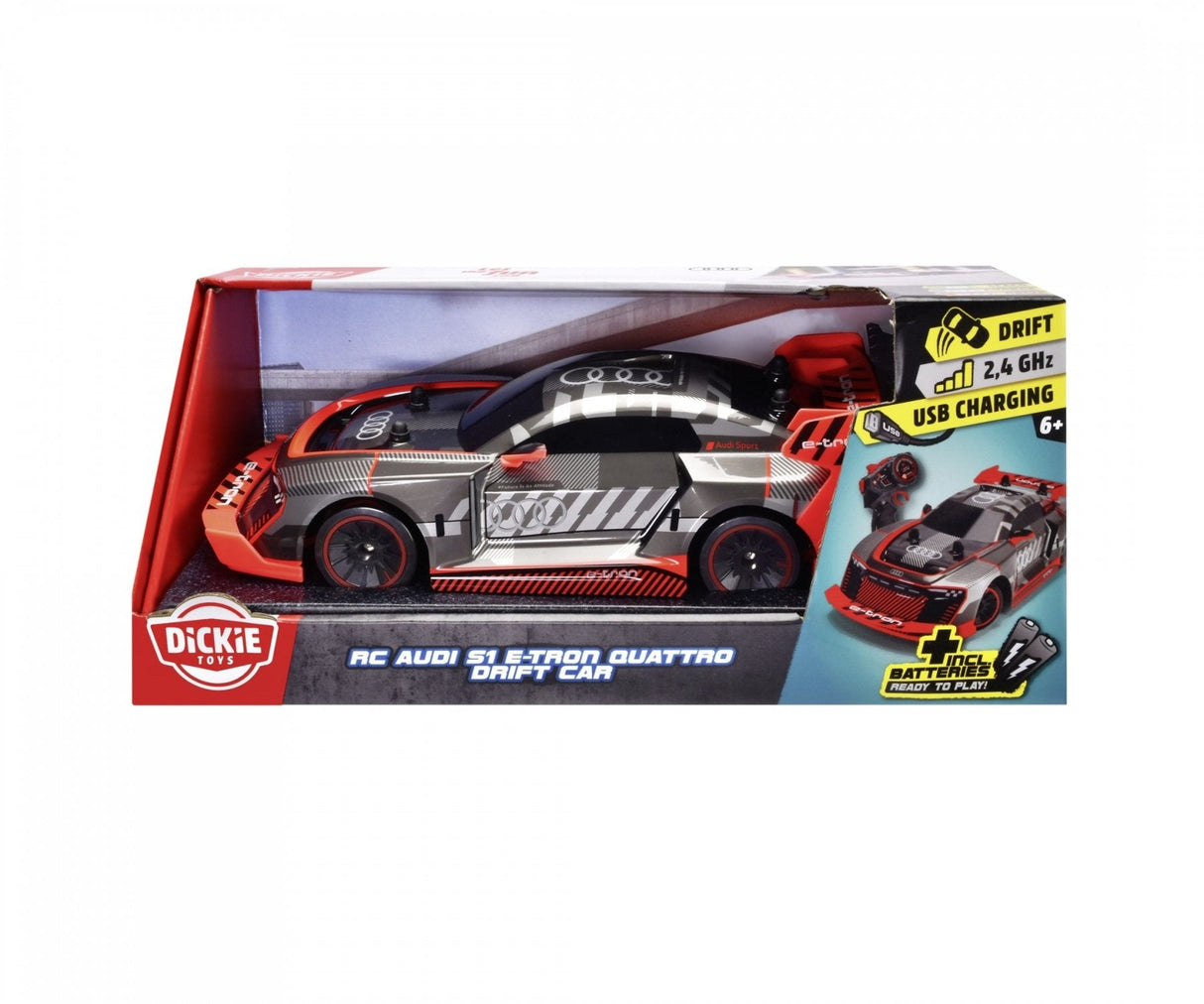 Dickie Rc Audi S1 E-Tron Quattro 2,4 Ghz, 1:16  201106011