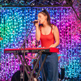 Cortina Inteligente Led Twinkly 210 Rgb + W 2 1m