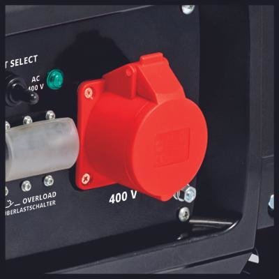 Generador De Gasolina Einhell Tc-Pg 65/E5, Generador (Rojo/Negro, 8,0 Kw)4152610