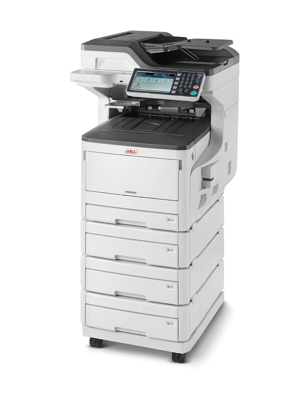 Impresora Multifuncion Oki Laser Led Color Mc853dnv