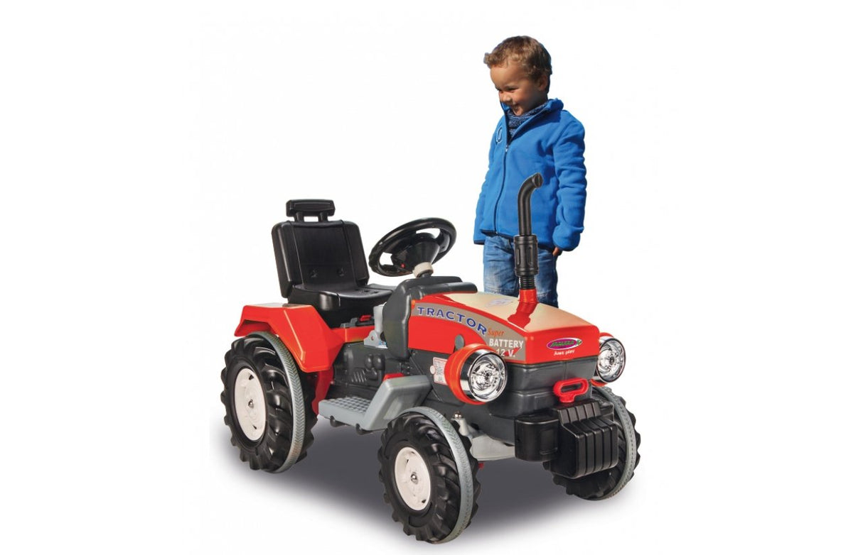 Jamara Ride-On Traktor Power Drag Rojo12v 3+