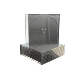 EAN 4260057123817 - MediaRange BOX21-M funda para discos ópticos Caja transparente para CD 1 discos Negro, Transparente imagen 1