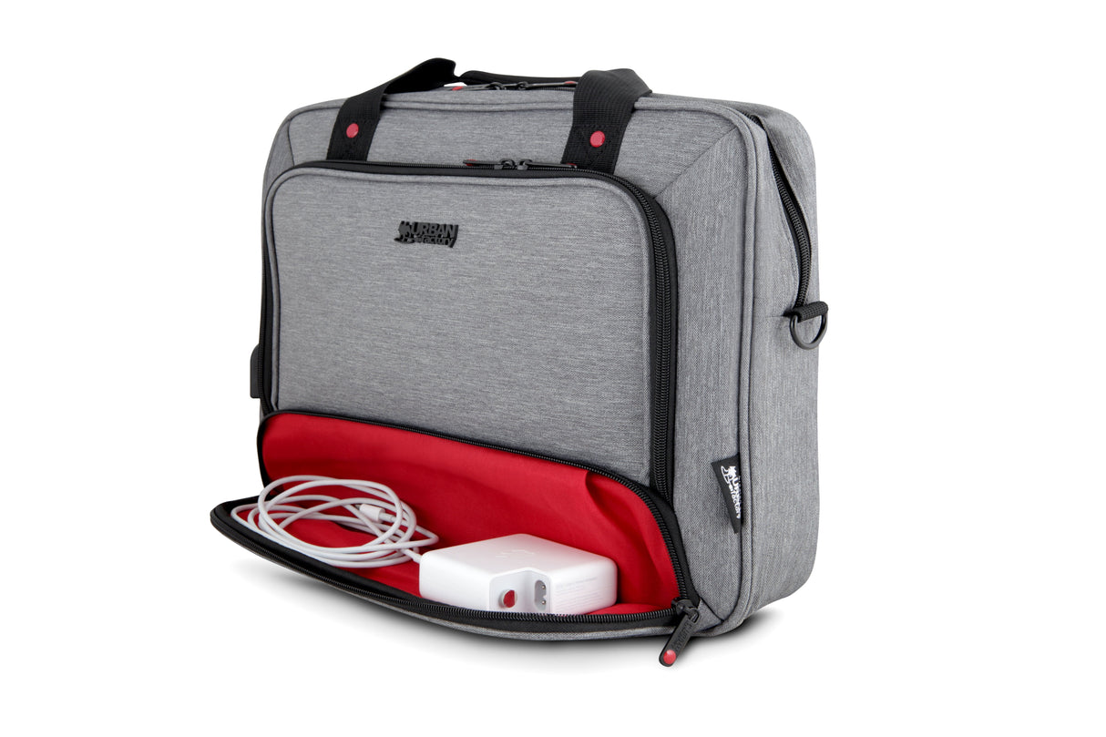 Urban Factory Mixee Maletín Gris Para Portátiles Hasta 15.6"
