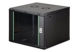 EAN 4016032257806 - Digitus DN-19 09U-6/6-EC-SW armario rack 9U Bastidor de pared Negro imagen 1