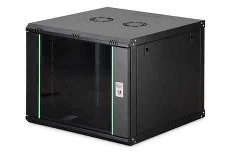 EAN 4016032257806 - Digitus DN-19 09U-6/6-EC-SW armario rack 9U Bastidor de pared Negro imagen 1
