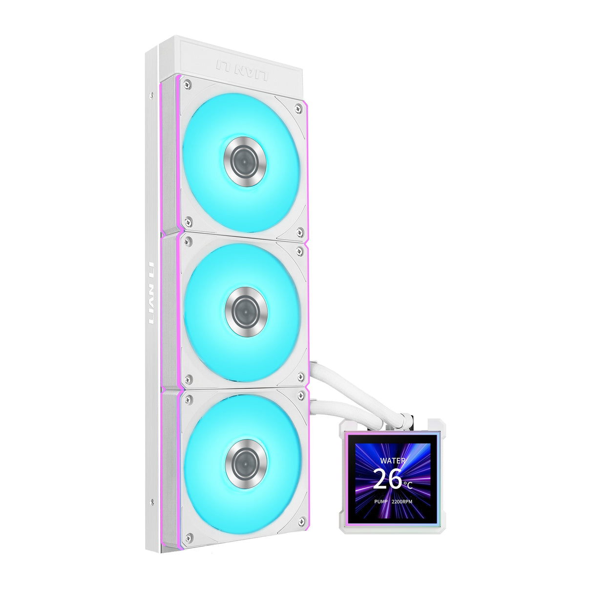 Refrigeracion Liquida Cpu  Lianli Hydroshift Ii Lcd-S 360cl W
