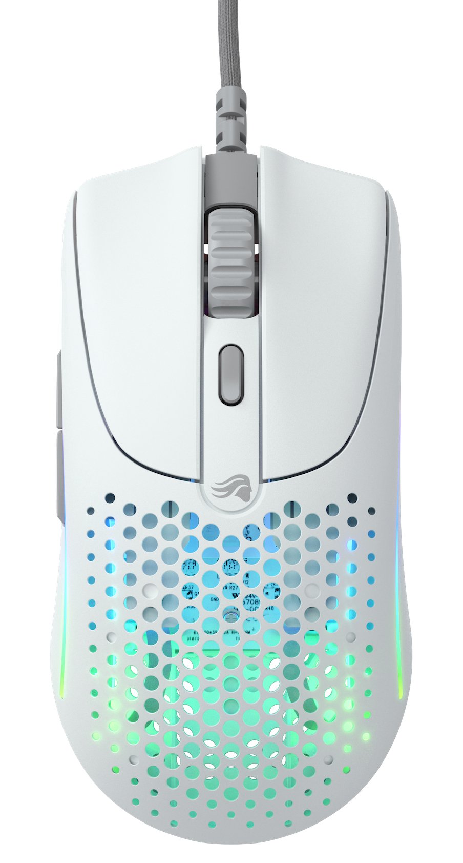 Raton  Glorious Model O 2 Usb Rgb Optical Gaming Mouse - Matte White [Glo-Ms-Ov2-Mw]