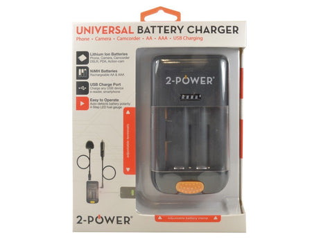 EAN 5055190182055 - 2-Power UDC5001A-RPEU cargador de batería imagen 1