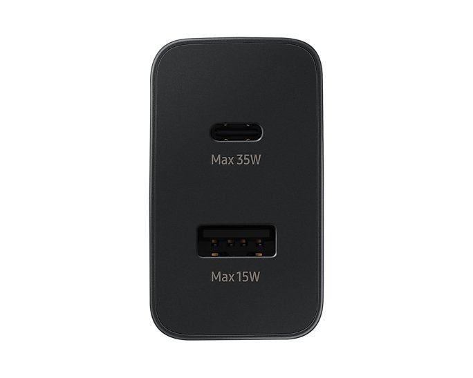 Cargador De Pared Samsung Ep-Ta220nbe 1xusb Tipo-C 1xusb 35w