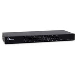 Inter-Tech Kvm As-3116du Vga Interruptor Kvm Montaje En Rack Negro, Switch Kvm 1920 X 1080 Pixeles, Full Hd, Montaje En Rack, Negro