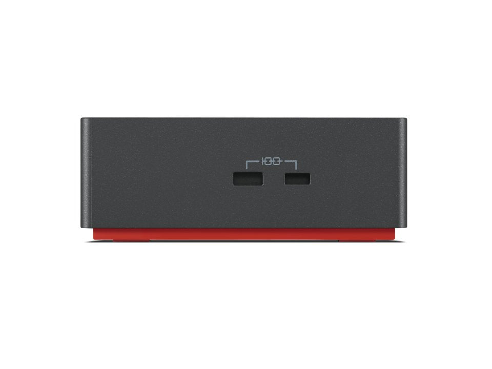 EAN 0195348677295 - Lenovo 40B00300EU base para portátil y replicador de puertos Alámbrico Thunderbolt 4 Negro, Rojo imagen 3